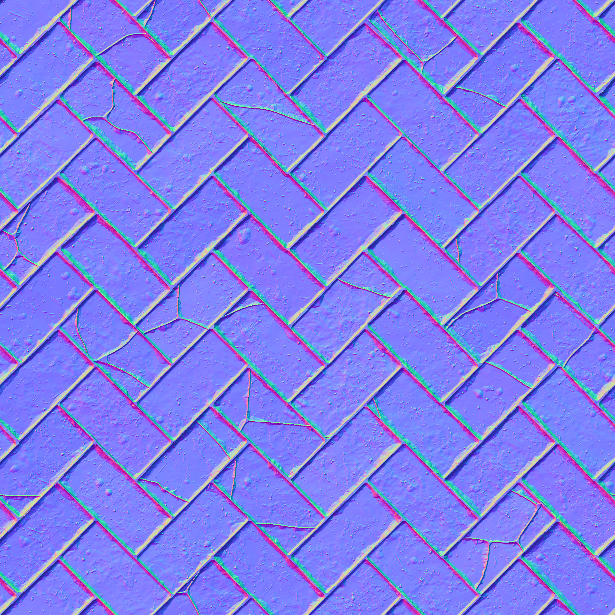 Брусчатка normal Map